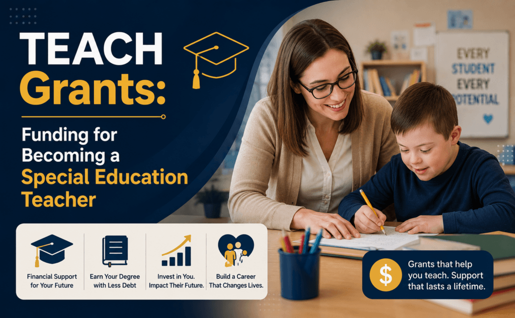 TEACH Grants providing financial support for aspiring special education teachers