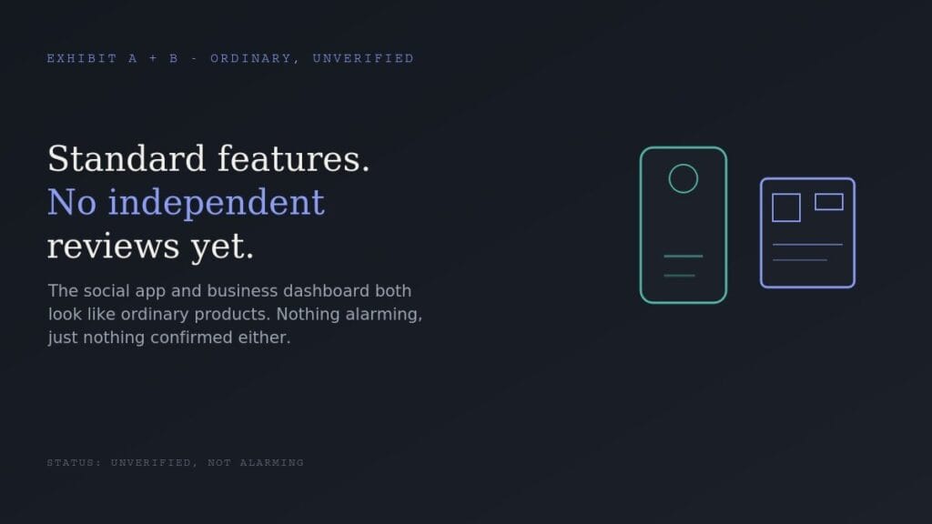 Voozon social app and business SaaS review